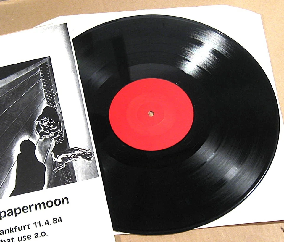 TUXEDOMOON rare 150 copies, disque "Just a papermoon", rock, new wave, EX/EX - Photo 3/4