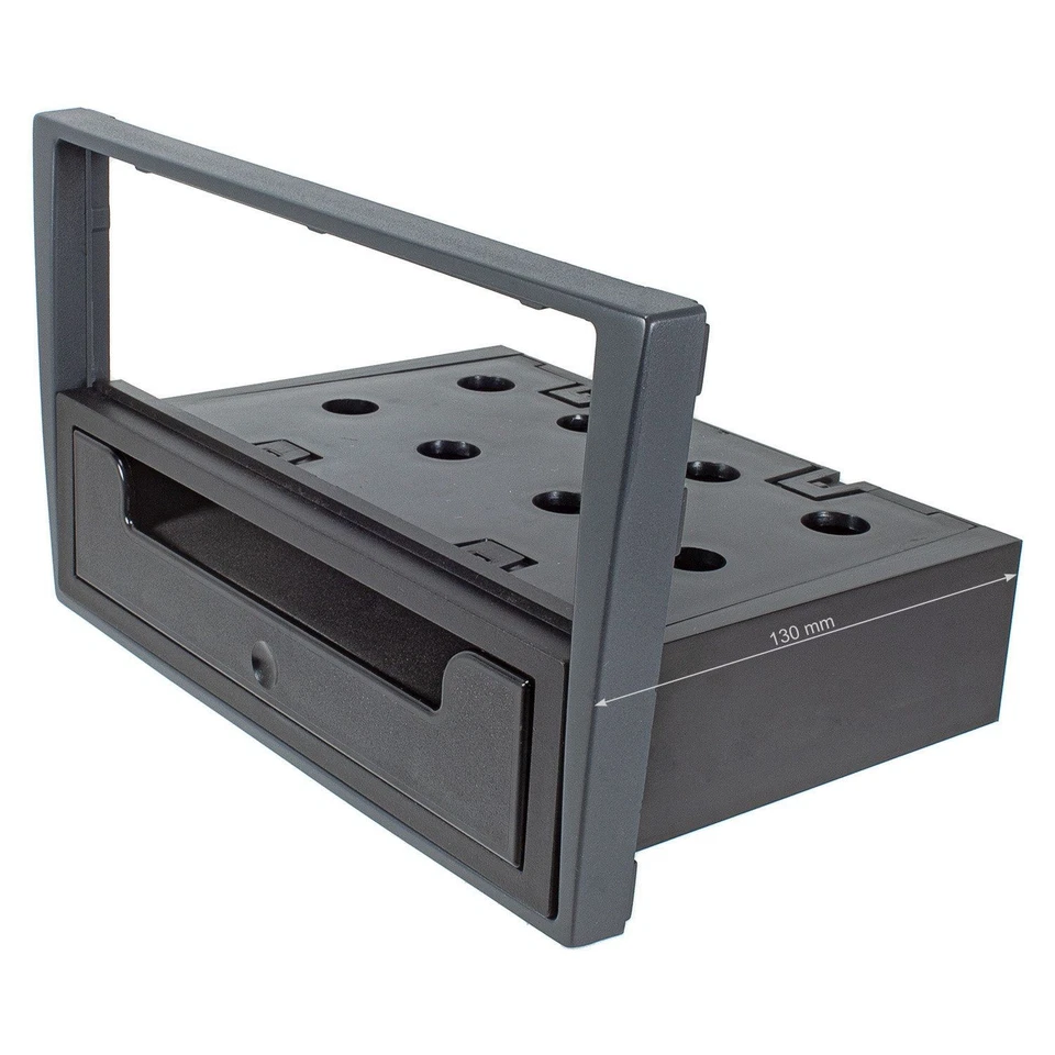 Cache radio avec compartiment rabattable compatible avec Opel Corsa C Combo O... - Photo 2/4