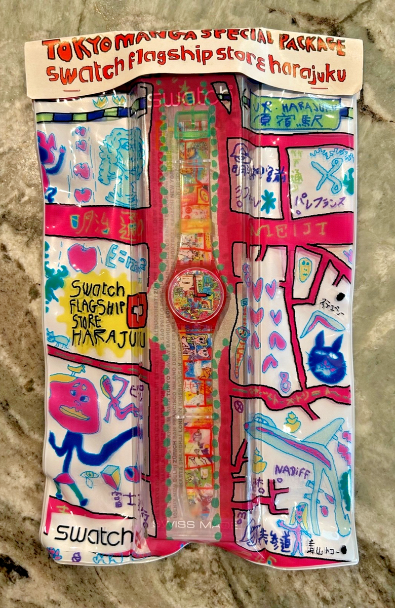 Swatch Japan Special - Harajuku - Tokyo Manga - GR133PACK 