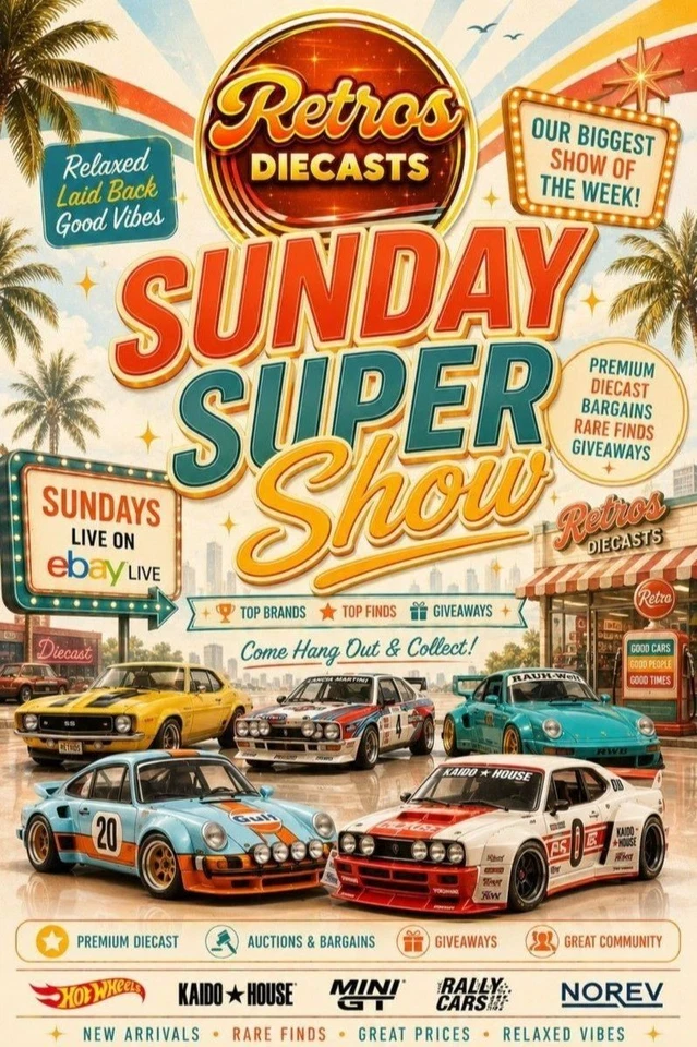 🔥 Sunday Super Show | Premium Diecast Showcase