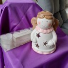 Angel Tealight Holder And Candles