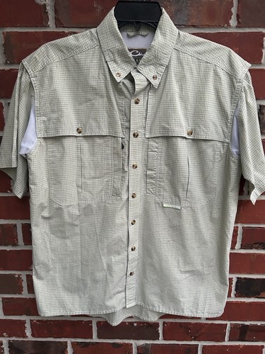 Drake Waterfowl Systems Men’s Shirt Fishing Hunting Size Small Vented Mesh