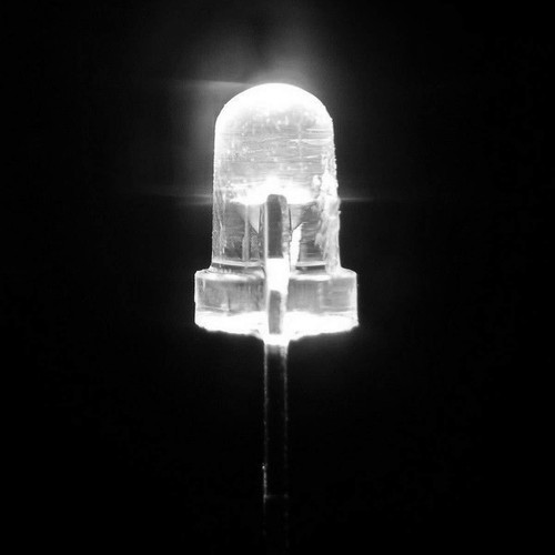 100 Pcs 5Mm White LED Diode Lights - Ultra Bright Clear Transparent DC 3V 20Ma - Picture 2 of 7