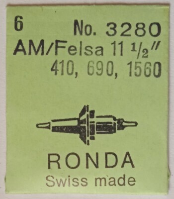 Nos New [1X = 1 Staff ] Am / Felsa 410 690 1560 Ronda 3280 Achse Balance Staff