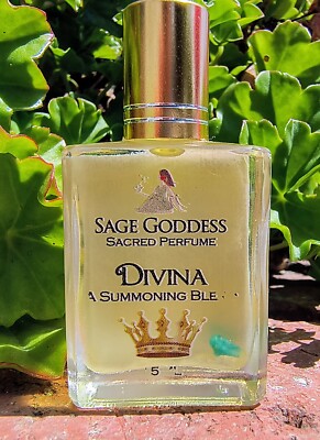 NEW  SAGE GODDESS DIVINA an summoning blend Sacred Perfume Oil  15ml