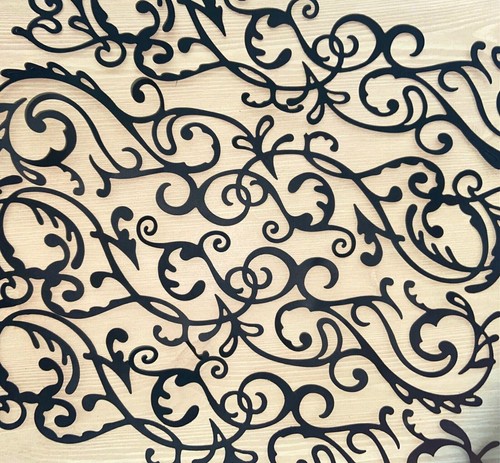 🩵4 VINE BORDER papel cartulina troquelado adornos álbum de recortes - Imagen 2 de 3