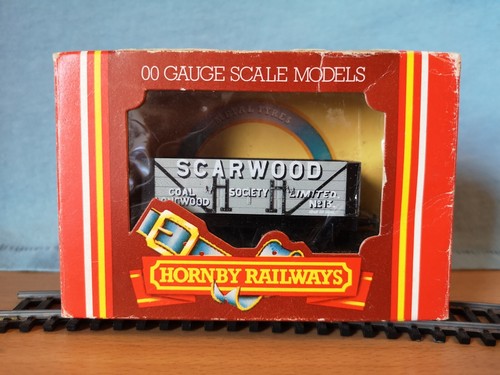 Hornby OO Gauge R.716 Scarwood Of Longbridge 5-Plank Wagon V.Good Boxed Cond. - Picture 10 of 11