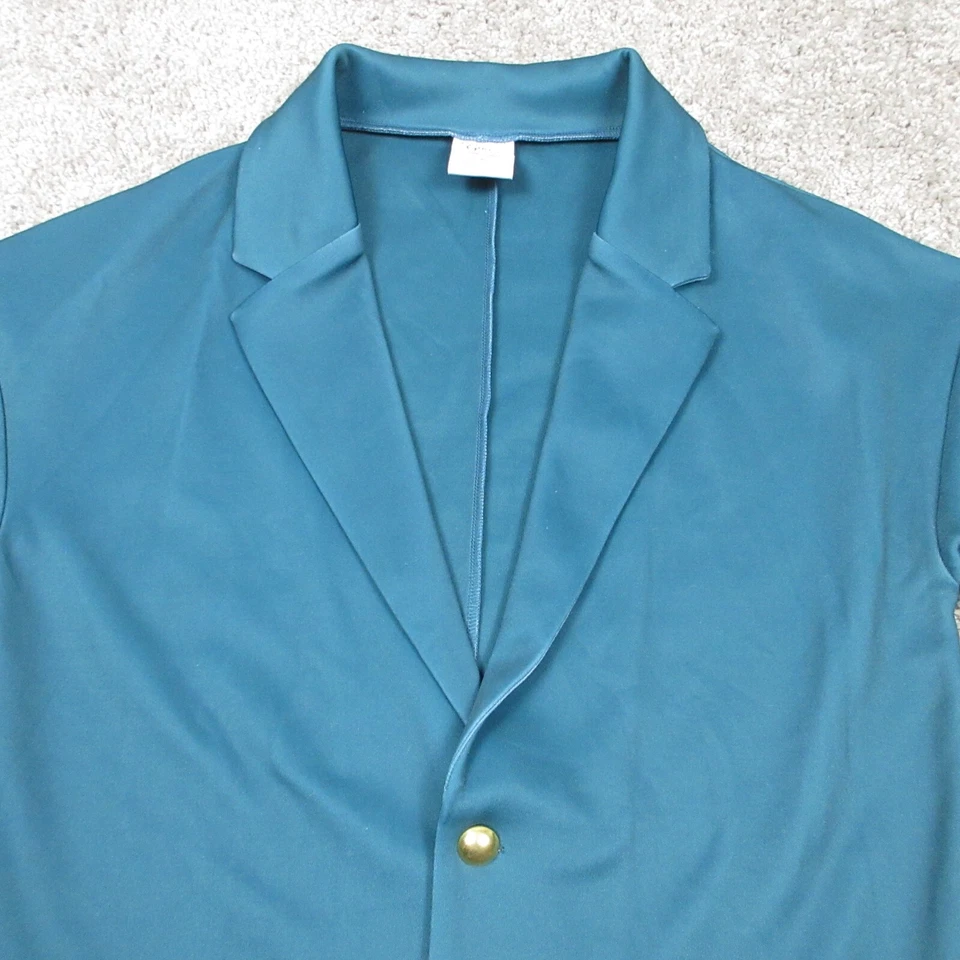 Chaqueta Blazer The Golden Girls para mujer verde medio elástico ABC programa de televisión disfraz Foto 2 de 4