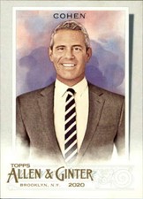 2020 Allen and Ginter #242 Andy Cohen Television & Radio Host
