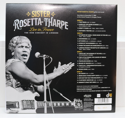 Sister Rosetta Tharpe Live in France 1966 Concert in Limoges First Press(43061) - 第 2/2 張圖片