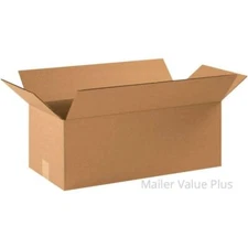 20 - 22 x 10 x 8 Shipping Boxes Packing Moving Storage Cartons Cardboard Box