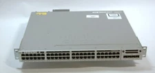 Cisco Catalyst WS-C3850-48F-L 48 Port POE+ Switch  C3850-NM-4-1GB SFP