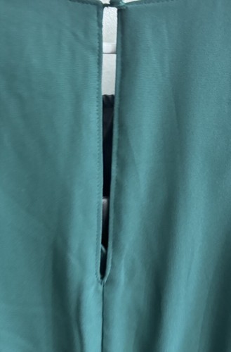 NWT RSVP Sugarlips- PLEATED MAXI DRESS IN DARK EMERALD- Size Medium- Gorgeous- - Picture 10 of 11