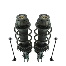 Front Loaded Complete Strut Spring Assembly Sway Bar 4pc Kit For Hyundai Kia