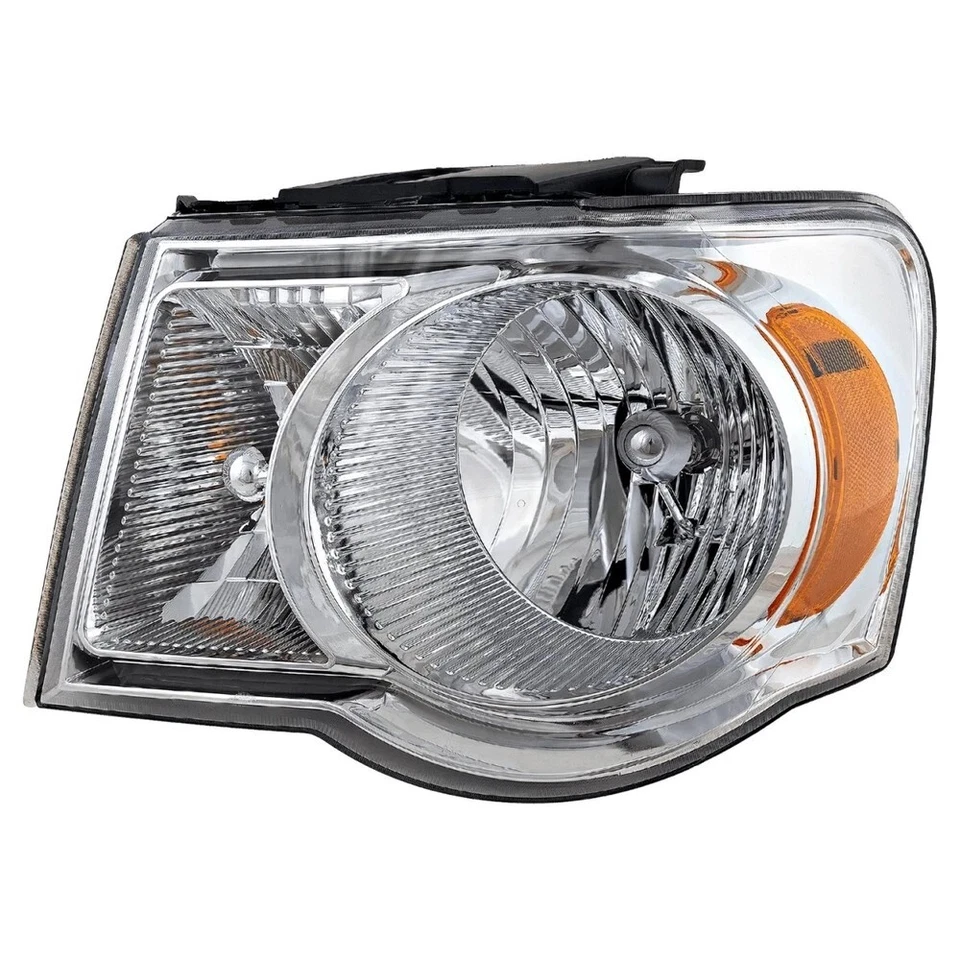 Headlight Set For 2007-2009 Chrysler Aspen Left and Right With Bulb 2Pc - Image 4 of 4