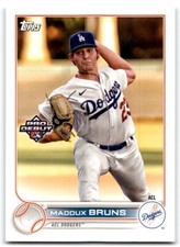 2022 TOPPS PRO DEBUT MADDUX BRUNS #PD-174