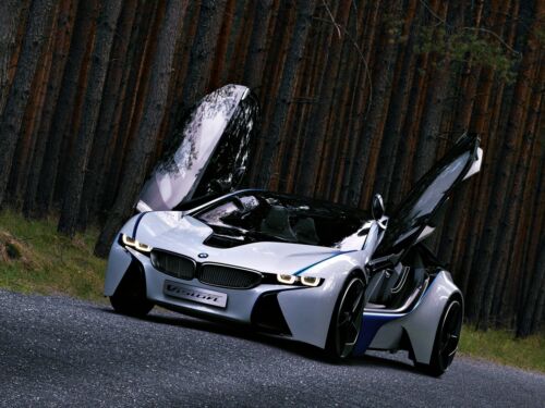 Autos BMW Vision Efficient Dynamics Konzept Leistungsstarke Gaming Schreibtischmatte - Bild 1 von 1