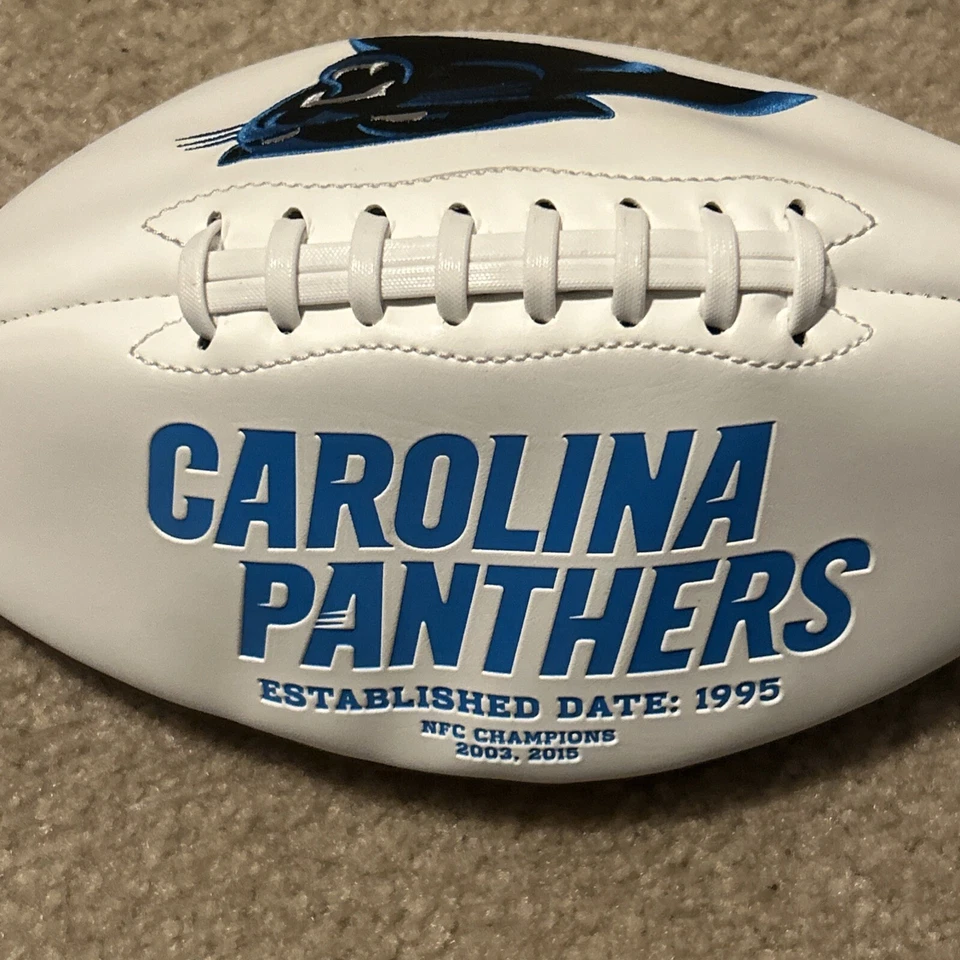 Corredor Jonathan Stewart Firmado Carolina Panthers Fútbol NFL Pro Bowl JSA Foto 3 de 3