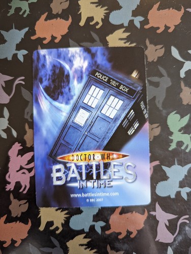 Doctor Who Battles In Time CCG Singles Super Rare Holo, Rare, Common 2007 - Picture 218 of 227