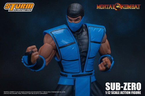 Official Storm Toys Mortal Combat 3 Sub-Zero MK3 1:12 Maßstab 6" Actionfigur - Bild 4 von 12