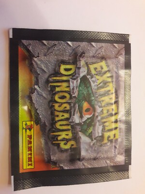 Tüte Abzehbilder Extreme Dinosaurs (Panini 1998) - Pack Of Aufkleber Sailed