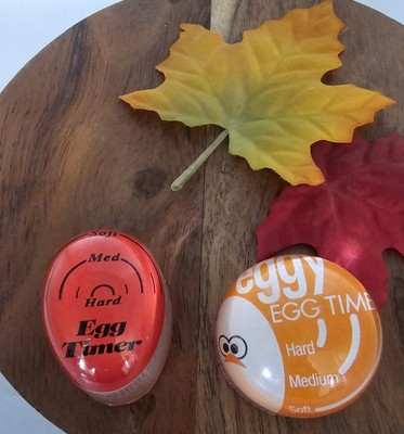 2  Eggtimer Boiled Egg Color Changing Timer Vintage Easter