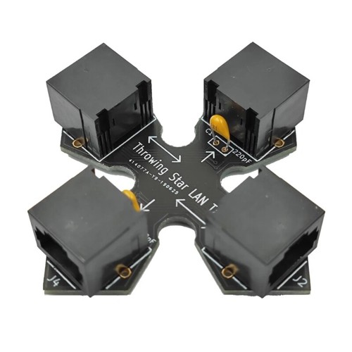 User Friendly Networking Throwing Star LAN Tap for Enhances Security - Afbeelding 7 van 8