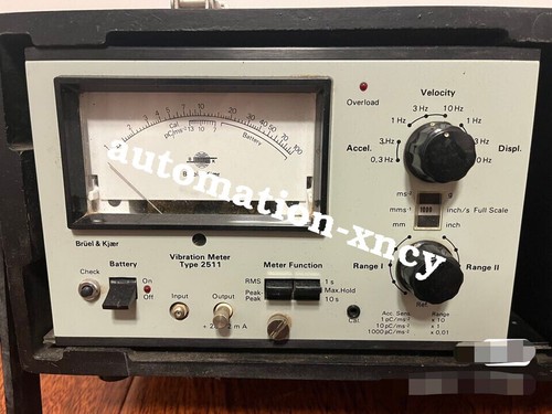 BRUEL& KJAER TYPE1621 Bande réglable PASS Filte tpye1621+VIBROMÈTRE TYPE2511 - Photo 2/5