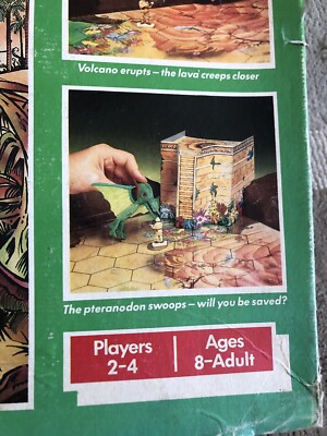 RICAMBI GIOCO DA TAVOLO VINTAGE 1985 Lost Valley Of The Dinosaurs - Foto 3