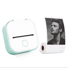 Phomemo Mini Pocket Thermal Printer Wireless Bluetooth Photo T02 + 3 Extra Paper
