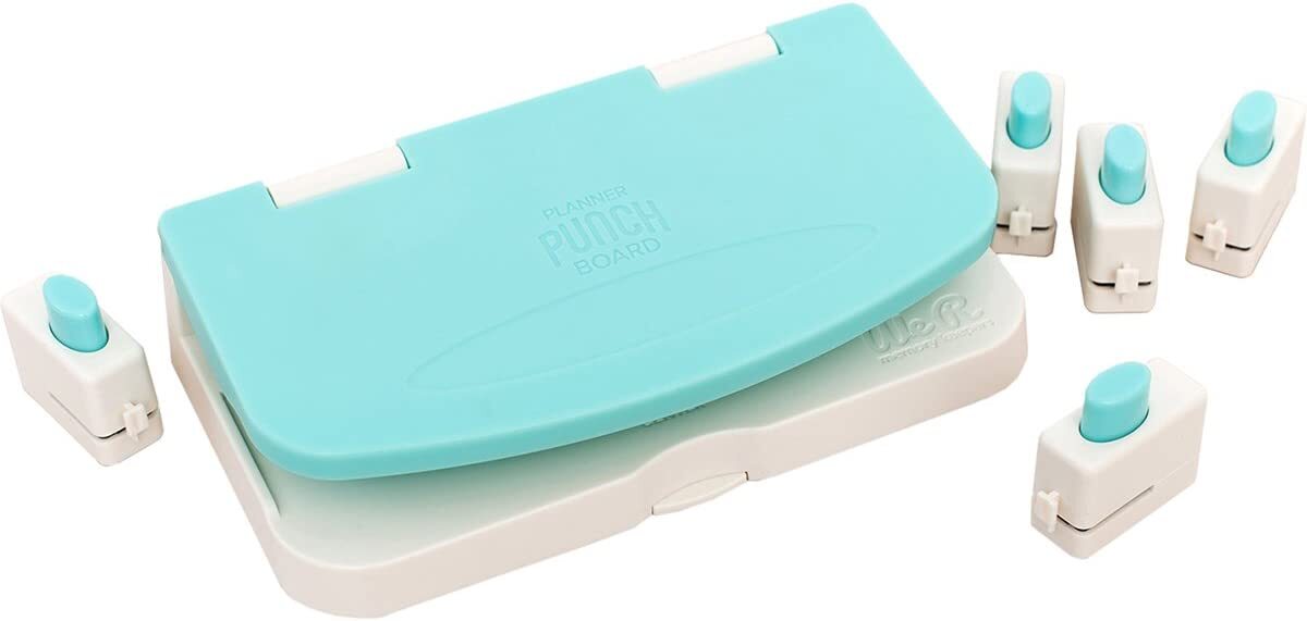 We R Memory Keepers 5-in-1 Adjustable Planner Punch Board with Instructions-image