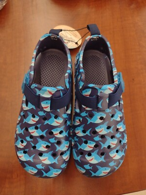 #ad #ad Western Chief Boys Shark Water Shoes Size 1 $19.99