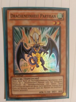 YuGiOh Dracheneinheit Partisan, HA04-DE045, 1. Auflage,Deutsch