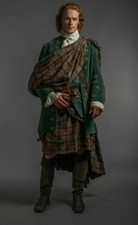 Highlander Collection 8 Yard Polyviscoe Kilt in Jamie Fraser Tartan only £79