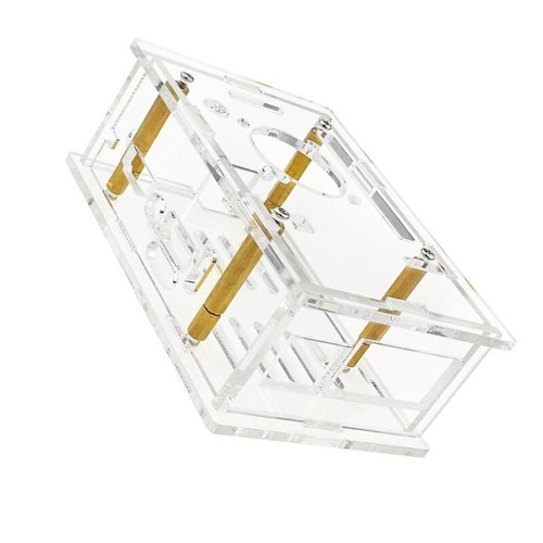 Acrylic Case For Pi 5Max Protector Enclosure Box/Cooling Fan/Heatsinks - Afbeelding 11 van 11