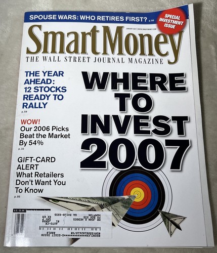 Smart Money Magazine Lot Of 4 Jan March April May 2007 Wall Street Stocks Invest - Picture 9 of 20