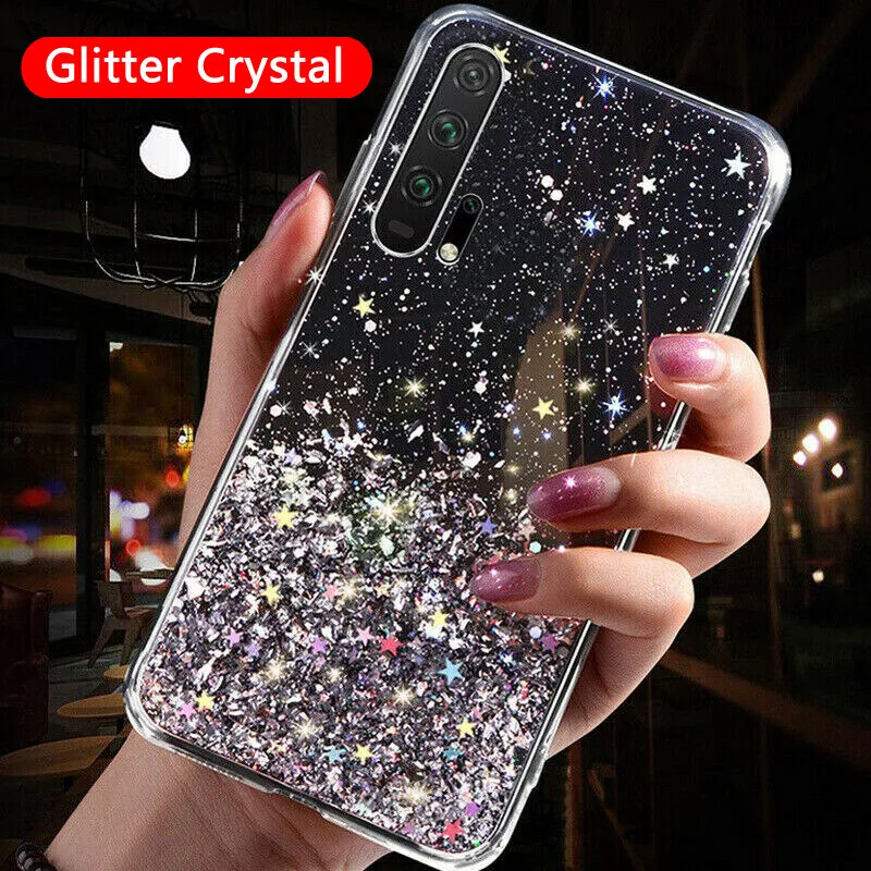 Glitter Phone Case for samsung galaxy NOTE 10 Lite Silicone Soft