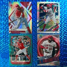 2021 Phoenix Hyper Prizm Jo Adell /299 7 RC X-fractor 142 Prizm 191 ROY RRY-JA +
