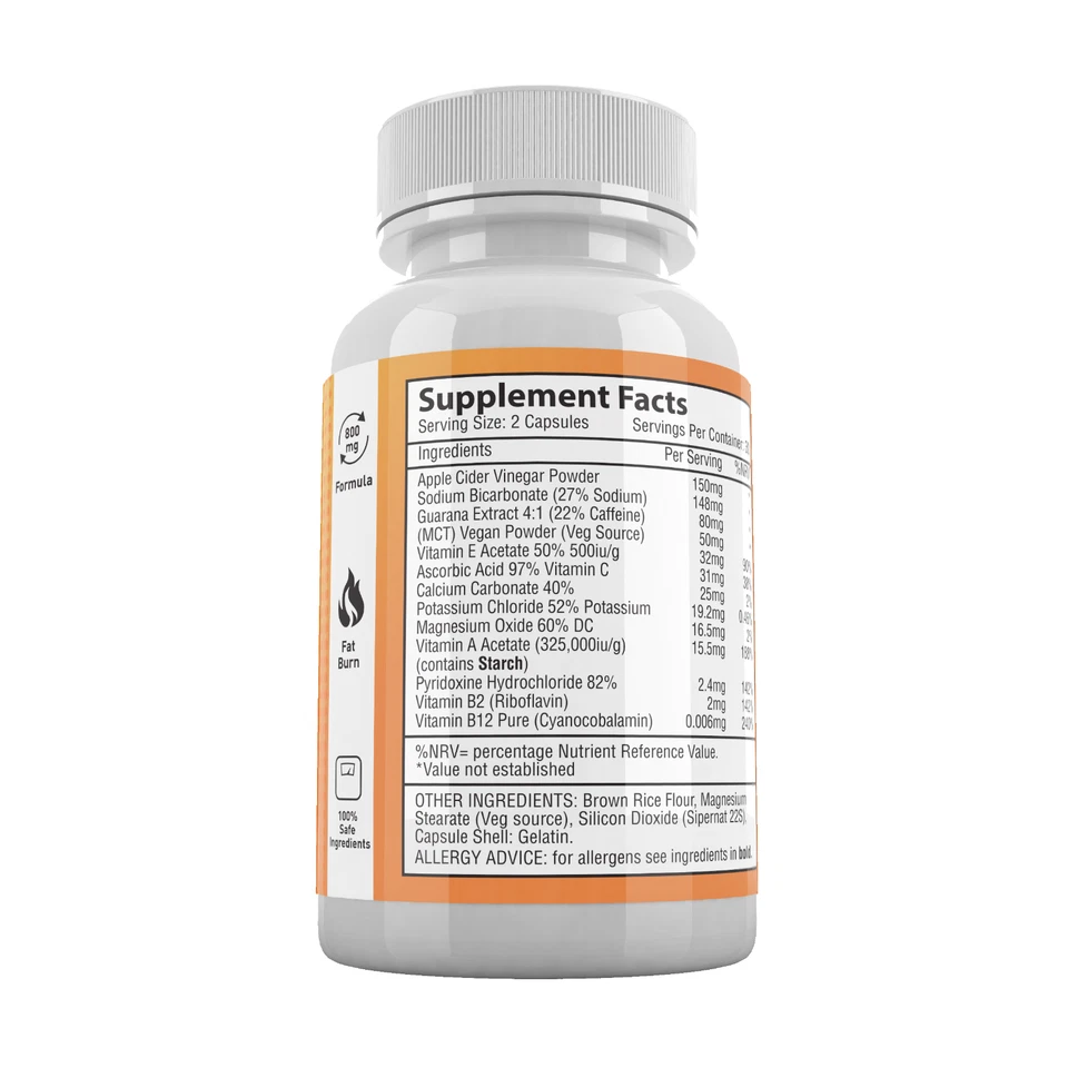 B+ Weight Management  60 Capsules 1 Month Supply - Image 2 of 2