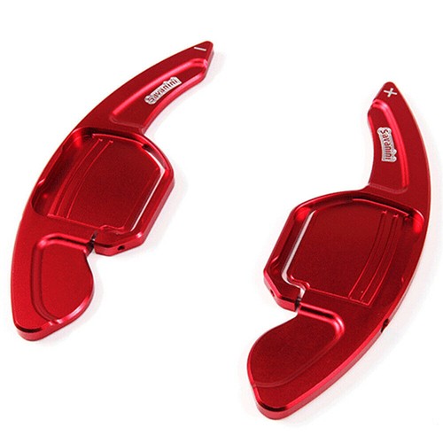 2pcs Alloy Add-On Steering Wheel DSG Paddle Shifters Extension For Audi A8 08-10 - Picture 3 of 10