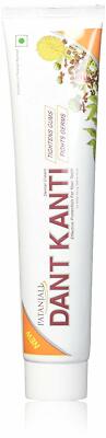 Patanjali Dant Kanti Dental Cream Toothpaste Natural Herbals Tightens Gums teeth