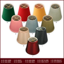 Royal Designs, Inc. Empire Chandelier Shades, Flame Clip, Multiple Colors