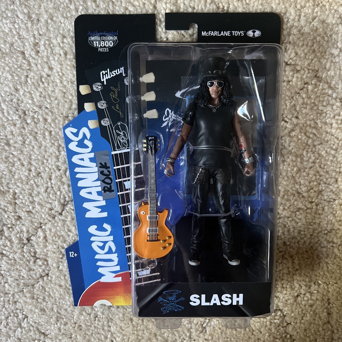 McFarlane Music Maniacs Rock - Slash Guns N Roses Limited McFarlane Music Maniacs Rock - Slash Guns N Roses Limited