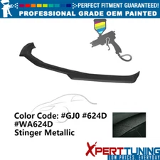 Fits 16-24 Chevy Camaro 1LE Front Bumper Lip ABS #GJ0 Stinger Metallic