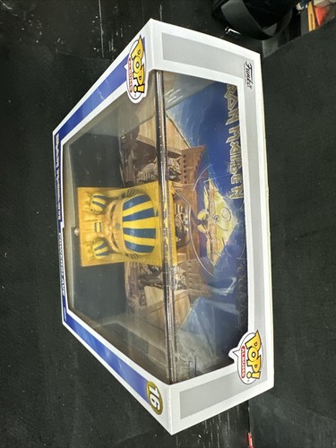 CUSTODIA PLASTICA IRON MAIDEN POWERSLAVE ALBUM FUNKO POP #16 - Foto 6 di 7