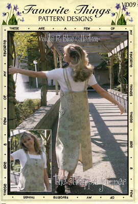 ''The Strappie Jumper''  2000 Favorite Things Pattern Designs # V009 UNCUT Sz 4-22