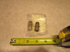 LOT OF 2 EVERGREEN 5553051 BRASS TUBE FITTINGS, 1/4" TUBE x 1/4" MPT, S0740