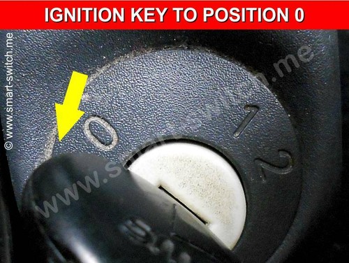 Smart 450 MC01 Trust/Trust+/ESP switch off fortwo ice skid deactivation - Picture 3 of 9