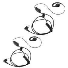 Walkie Talkie Swivel Earpiece with Microphone and PTT for MOT Two Way Radio -...
