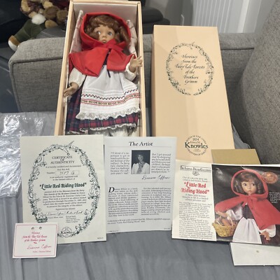 edwin m knowles Little Red Riding Hood Limited Edition